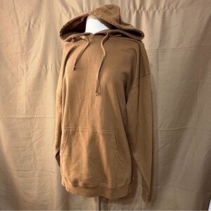 Men's Cozy Tan Hoodie Sweater
